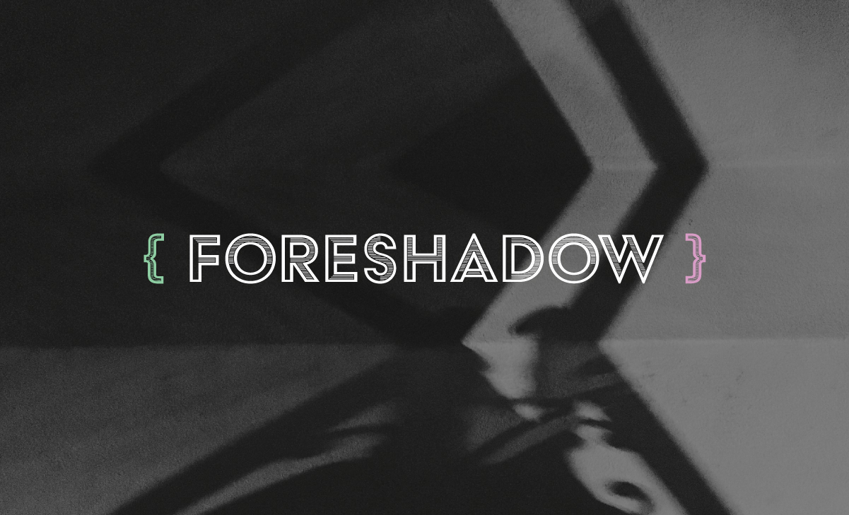 Foreshadow logo and branding